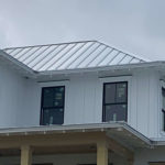Metal Roofing on a newly built home