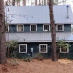 cabin style home with metal roofing ribbed south carolina